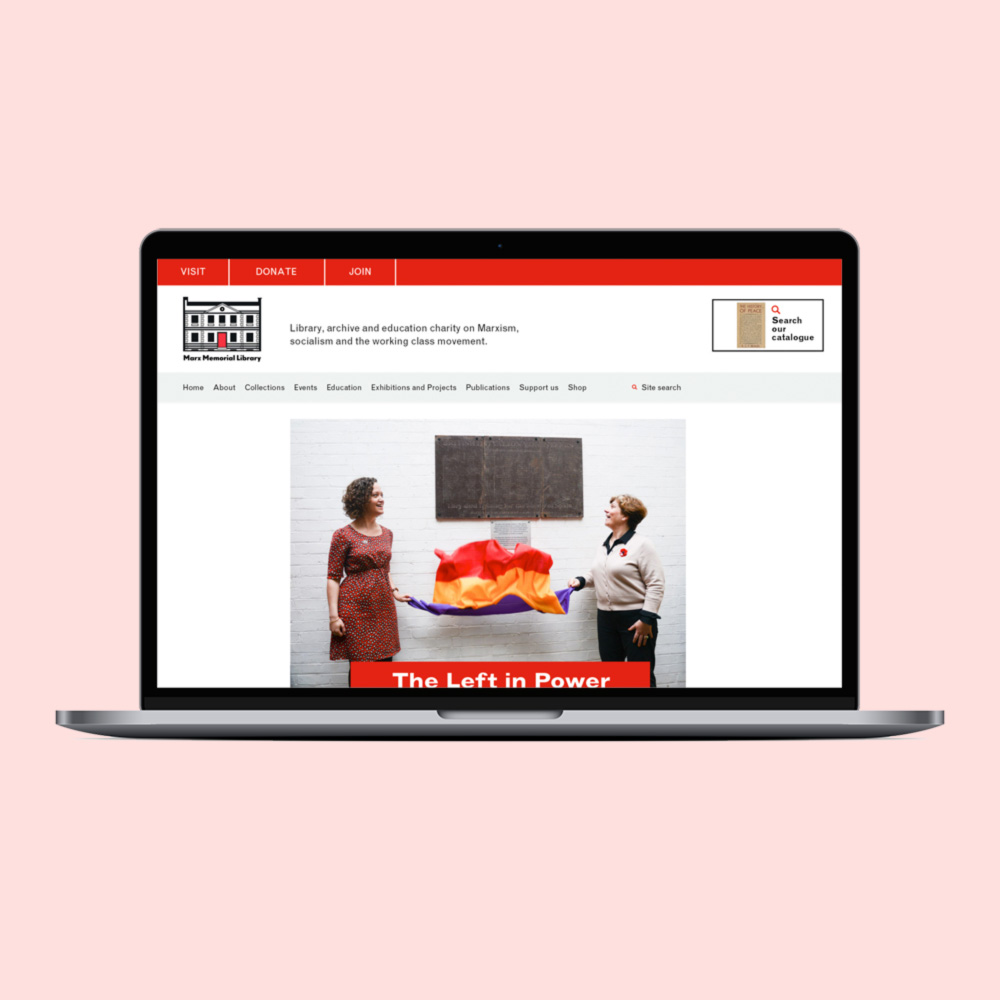 Marx Memorial Library website